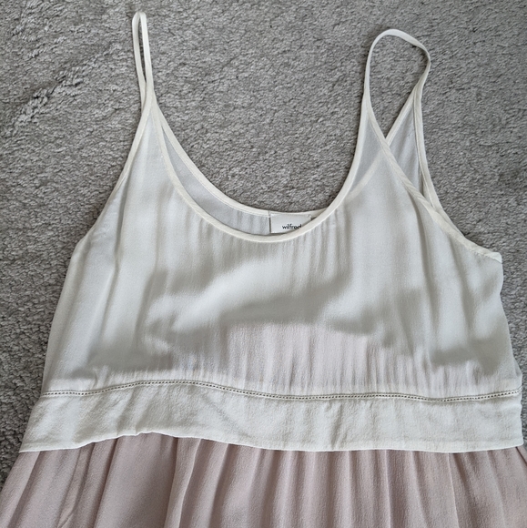 Aritzia Wilfred bisous 100% silk dress size xs - Picture 1 of 4